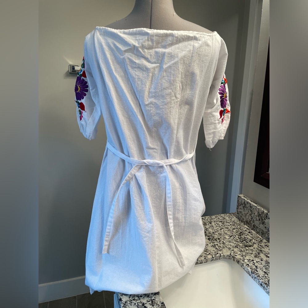 Mexitlii off the shoulder embroidered dress - Picture 3 of 6